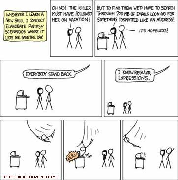 Regular Expressions Cartoon