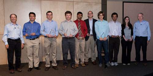 2011 Microsoft Research Fellowship recipients.