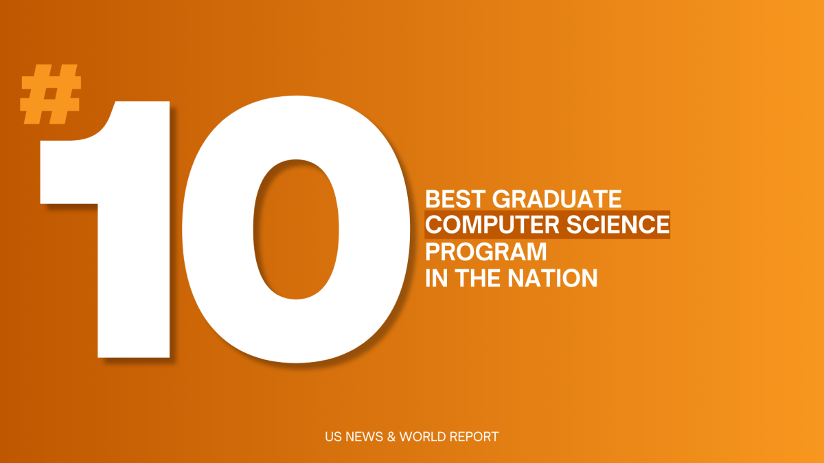 UT Computer Science Ranks Top 10 in Graduate Programs