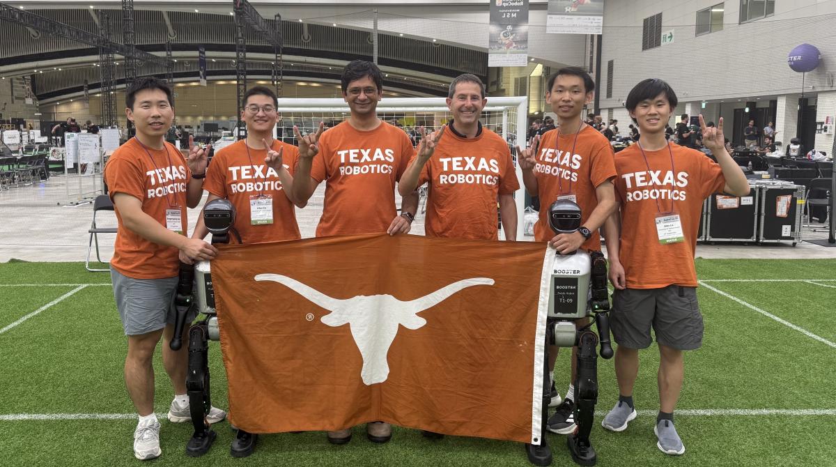 UT Austin Villa team photo at RoboCup 2026