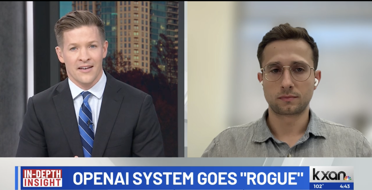 Elias Stengel-Eskin on KXAN