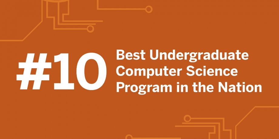 Number 10 Best Undergraduate Computer Science Program in the Nation