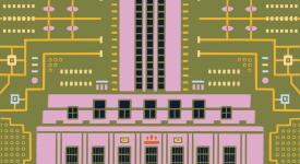 Alcalde illustration of School of Computing