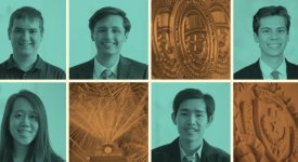Five UT Computer Science students named 2023 Dean's Honored Graduates - Eli Bradley, Brandon James Curl, Matthew Giordano, and Stanley Wei 