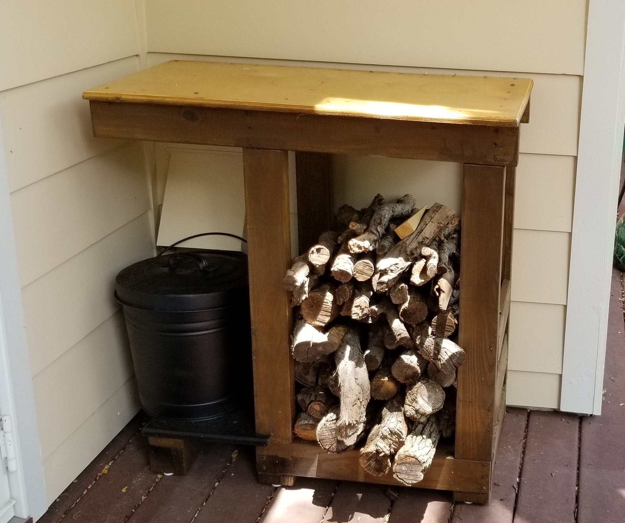 fire wood holder