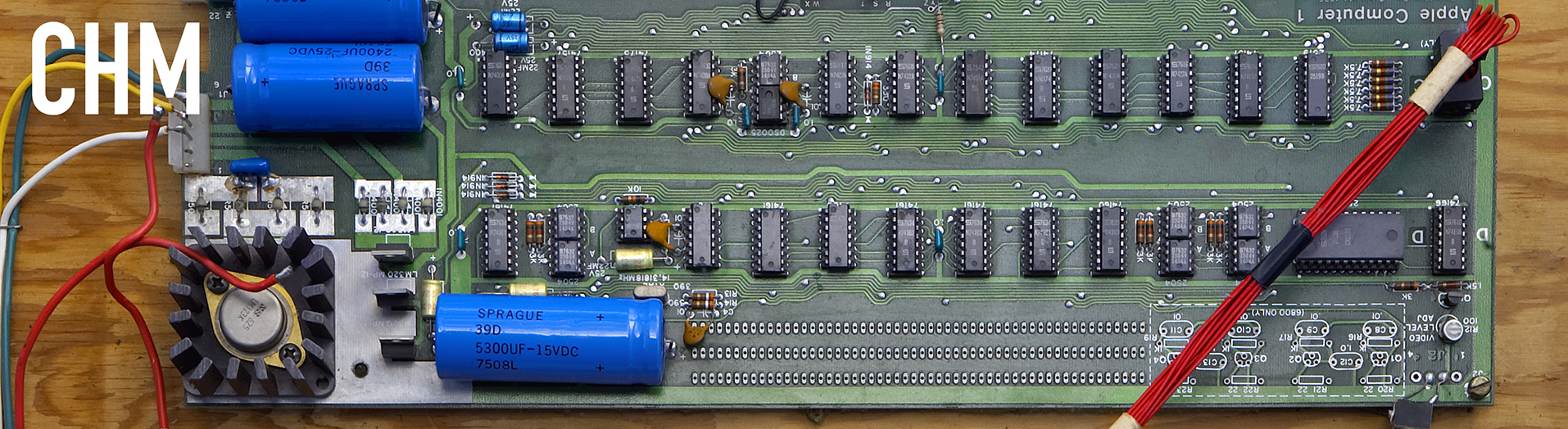 Picture of the Apple 1 Motherboard