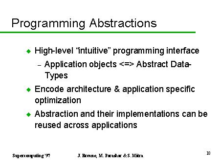 Programming Abstractions