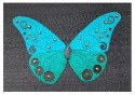 turquoise butterfly