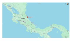 map of Costa Rica