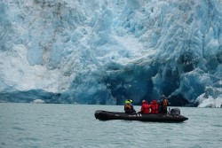 A huge glacier