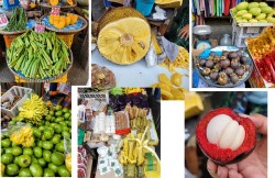 fruit in the market in Manila Chinatown