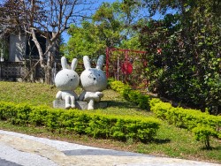 Art in the Garden of Pine Garden today