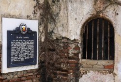 entrance to Plaza Quartel prison building