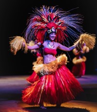 a woman performing in the Tao Tao Tasi show