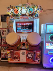 a Ten Drum arcade game in Hualien