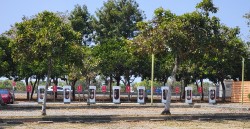 Tesla superchargers